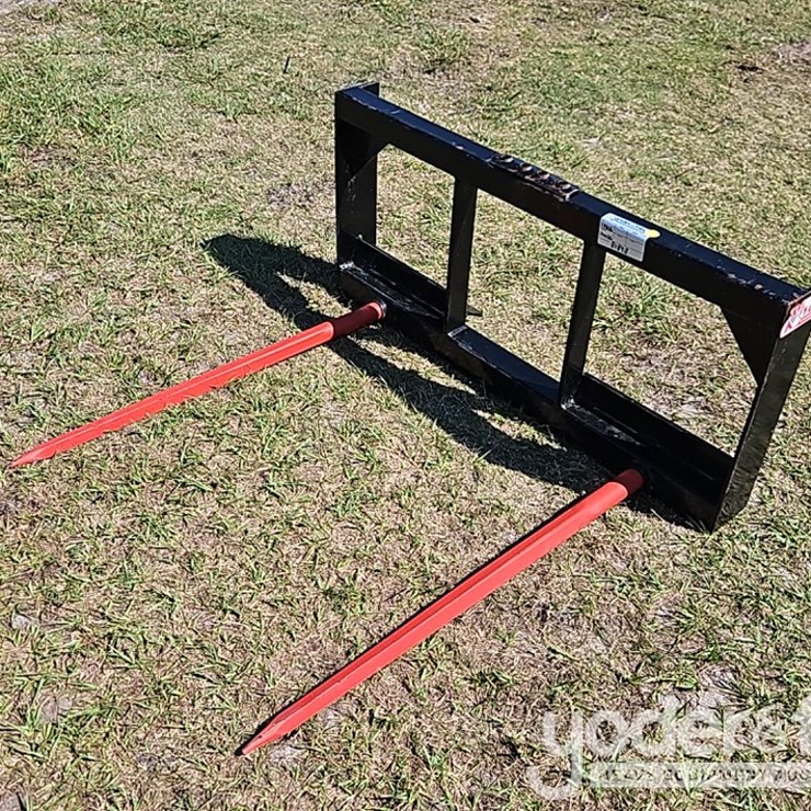 Unused Bale Spear to suit Skidsteer