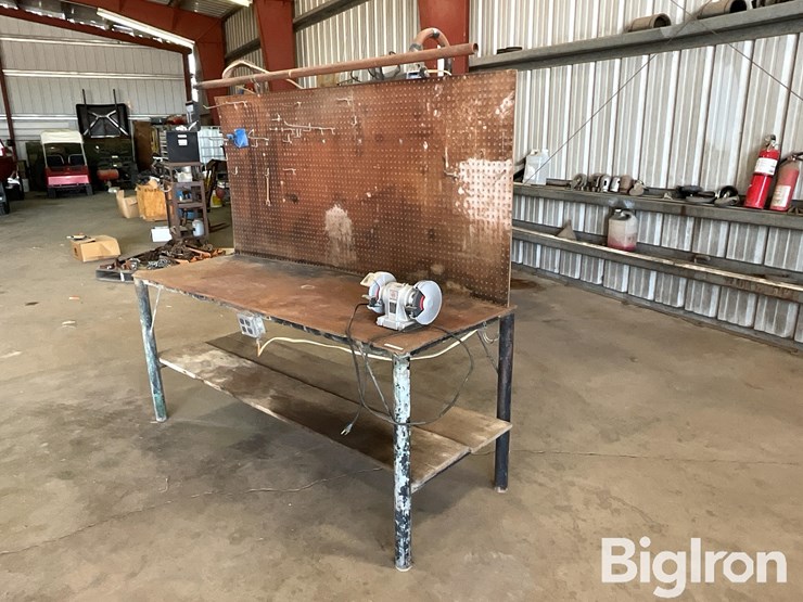 shop-built-6’4”-steel-work-bench-image-1
