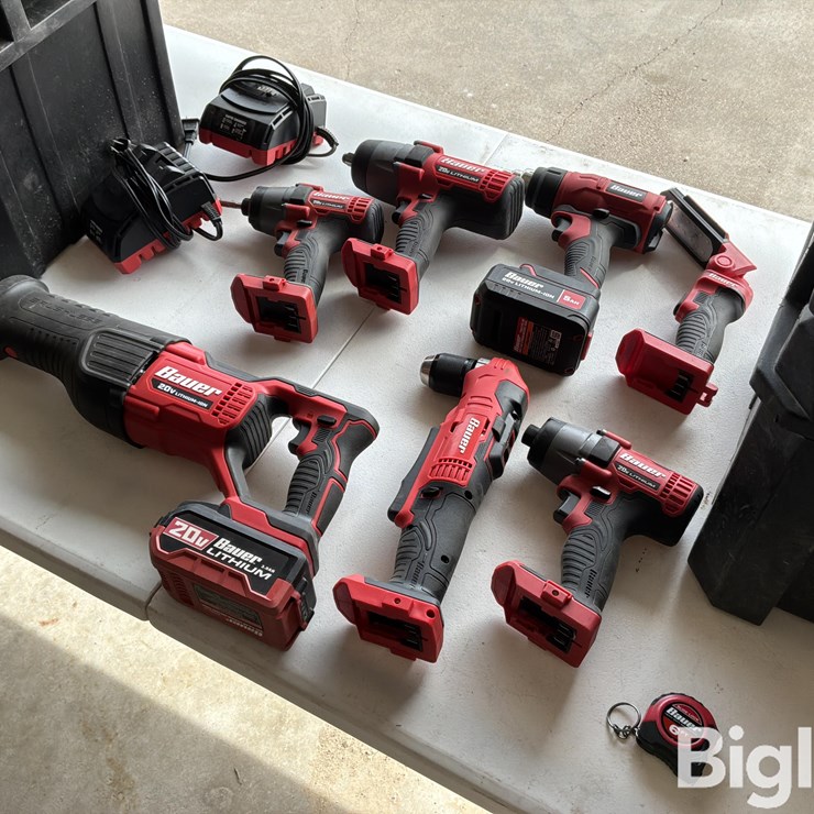 Bauer Power Tools w/ Boxes