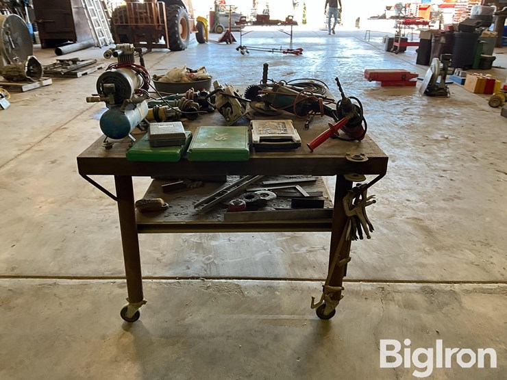 shop-built-work-bench-&-tools-image-4