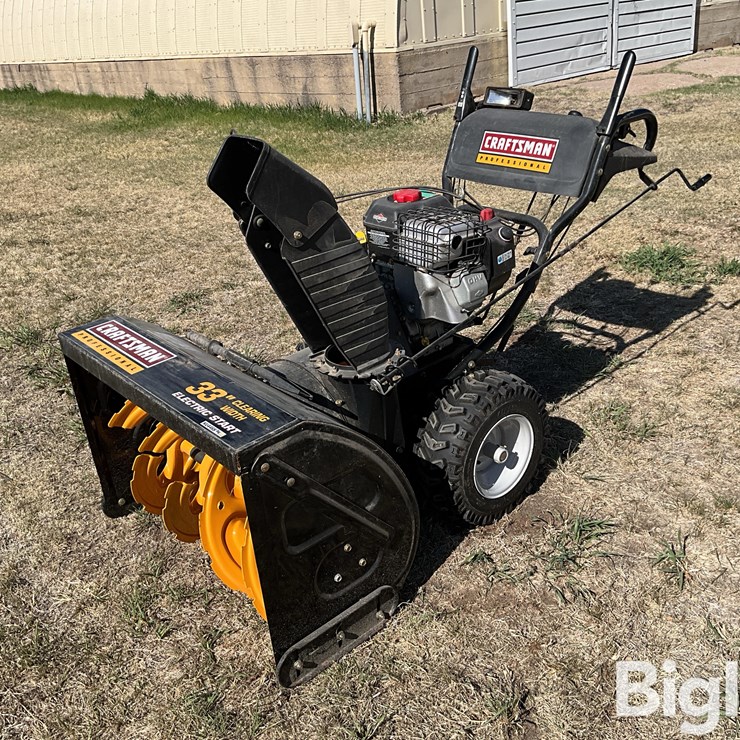 Craftsman 33” Self-Propelled Snowblower