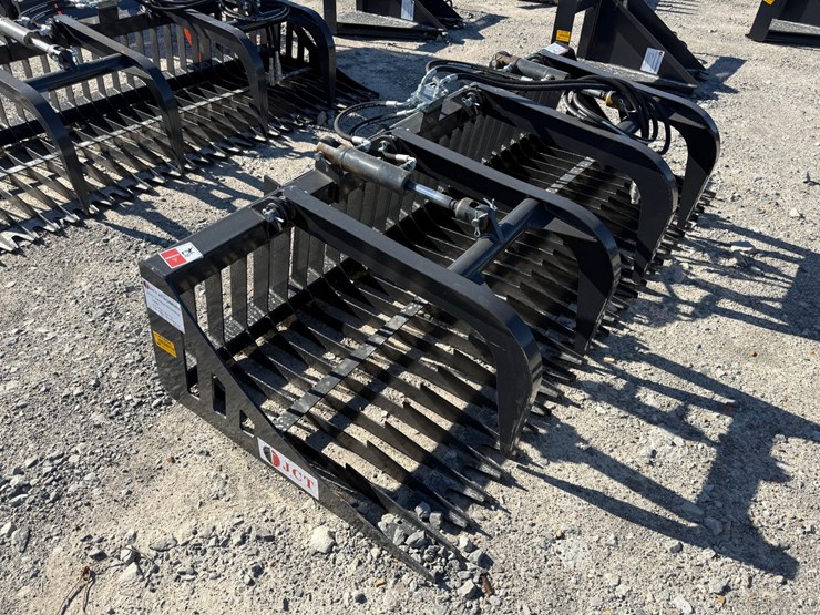 #2095-•-unused-jct-skid-steer-rock-grapple-bucket-inv#-47064-image-1