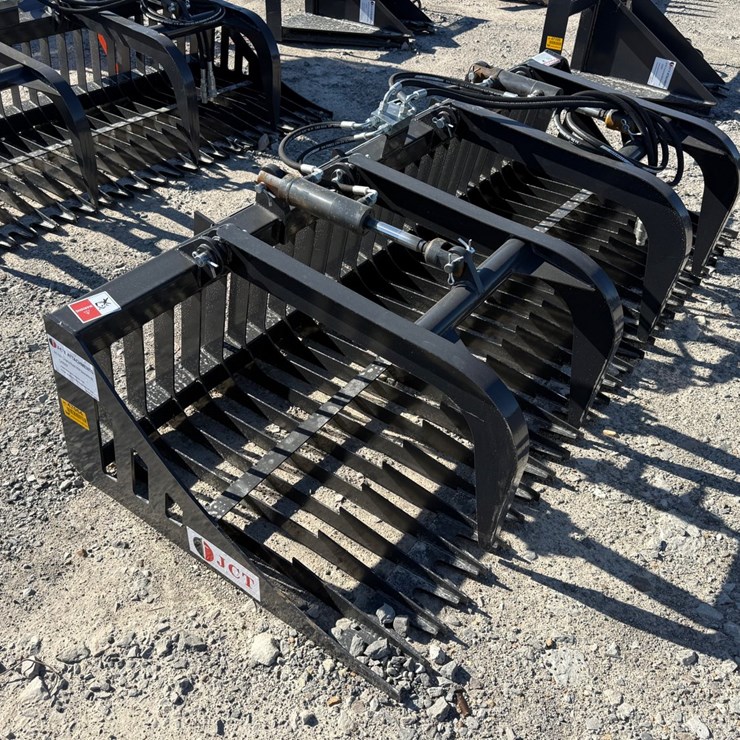 #2095 • Unused JCT Skid Steer Rock Grapple Bucket INV# 47064