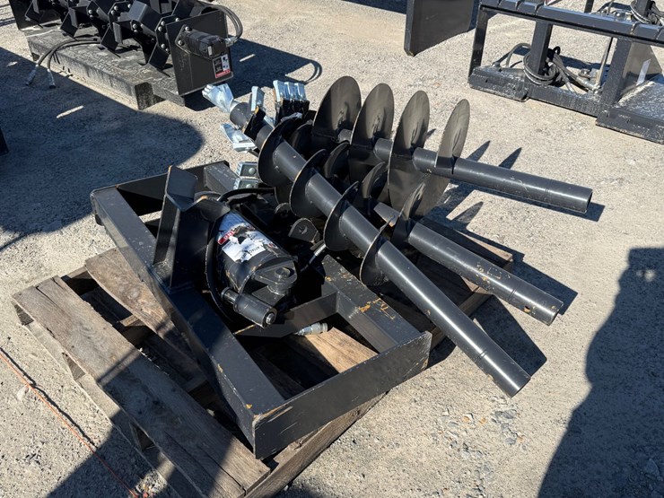 #2088-•-unused-jct-skid-steer-hydraulic-auger-drive-&-bits-inv#-47055-image-6