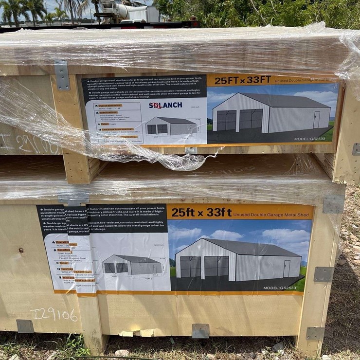 SDLANCH 25x33 Steel Building