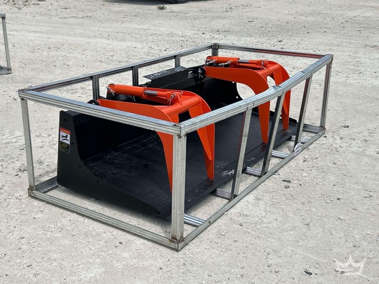 2026-pabreak-dual-cylinder-hydraulic-grapple-bucket-skid-steer-attachment-image-2