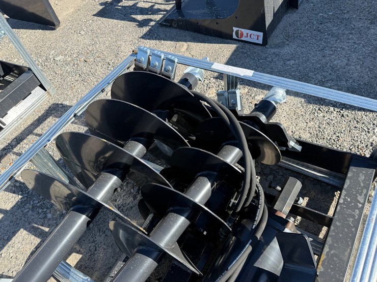 #2074-•-unused-jct-skid-steer-hydraulic-auger-drive-&-bits-inv#-47053-image-6