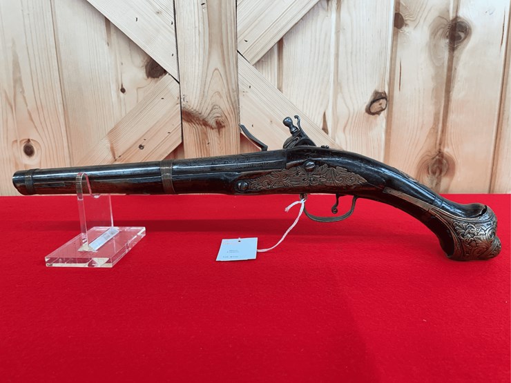 flintlock-pistol-with-ornate-brass-furniture-image-3