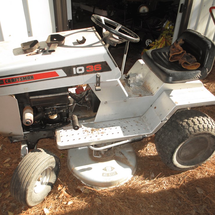 1980s Craftsman 1036 Riding Mower