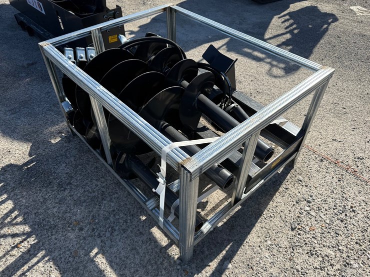 #2076-•-unused-jct-skid-steer-hydraulic-auger-&-bits-inv#-45681-image-1