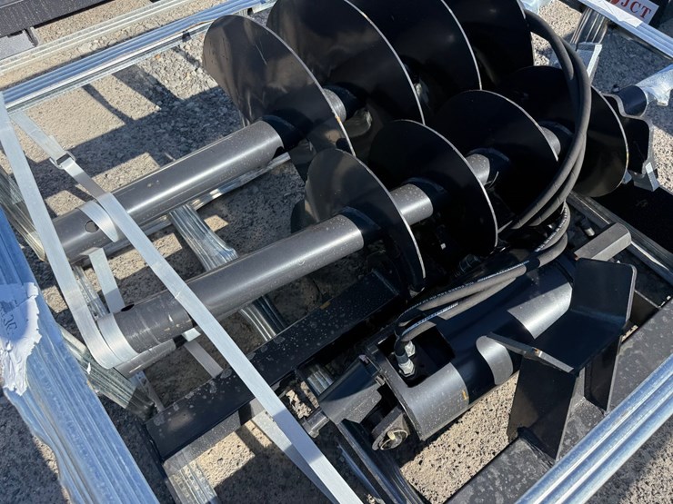 #2074-•-unused-jct-skid-steer-hydraulic-auger-drive-&-bits-inv#-47053-image-7
