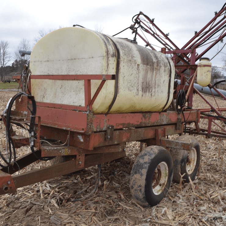 Hardi Pickup Sprayer on Homemade Trailer Cart