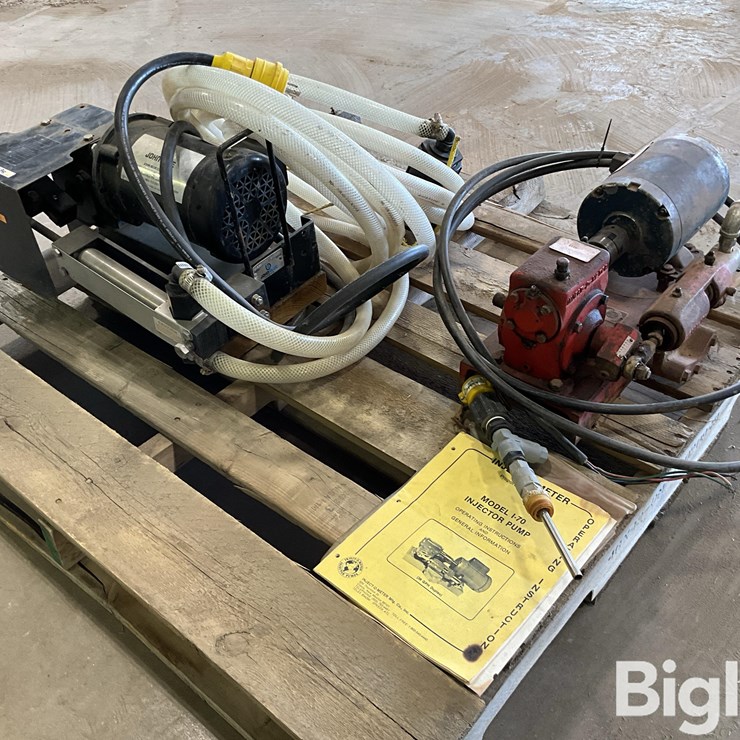 John Blue 21630 & Inject-O-Meter Fertigation Pumps