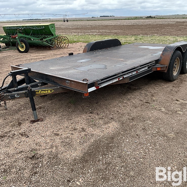2006 Kaufman 7’x18’ T/A Flatbed Trailer
