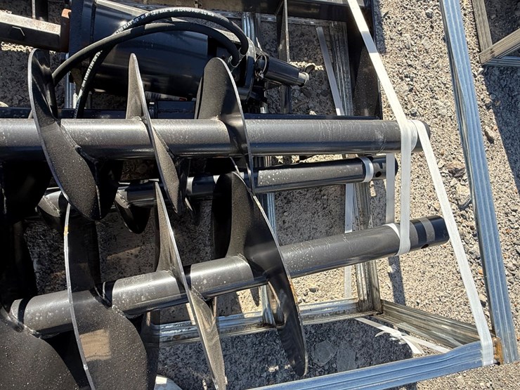 #2064-•-unused-jct-skid-steer-hydraulic-auger-drive-&-bits-inv#-47051-image-5