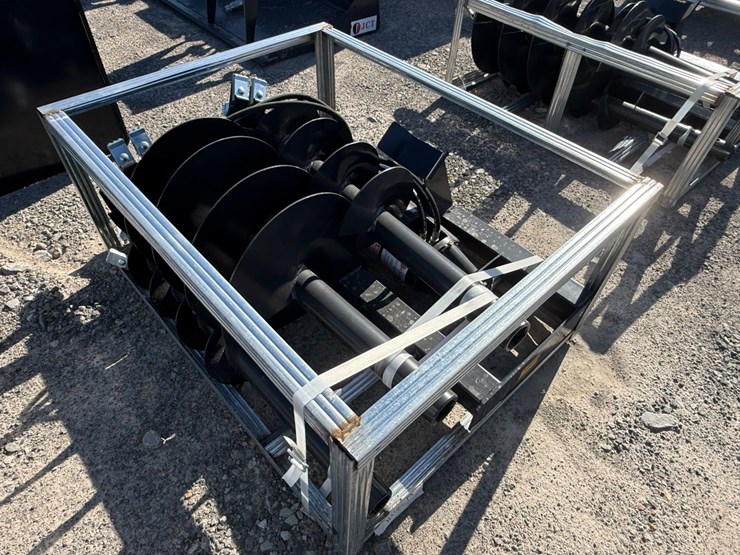 #2073-•-unused-jct-skid-steer-hydraulic-auger-&-bits-inv#-45677-image-1