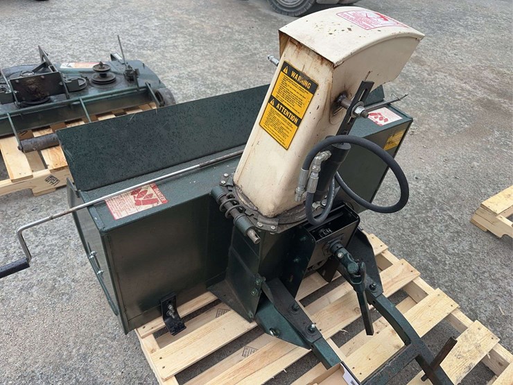bolens-diesel-lawn-tractor-with-50”-mower-deck,-48”-blower-and-box-of-attachments-image-20