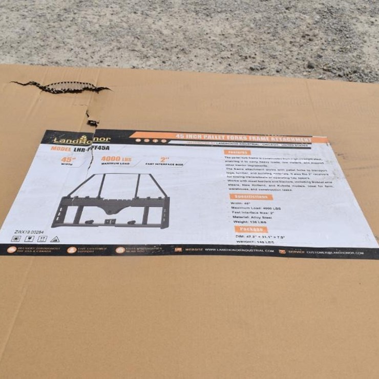 LANDHONOR PALLET FORKS FRAME ATTACHMENT 45002