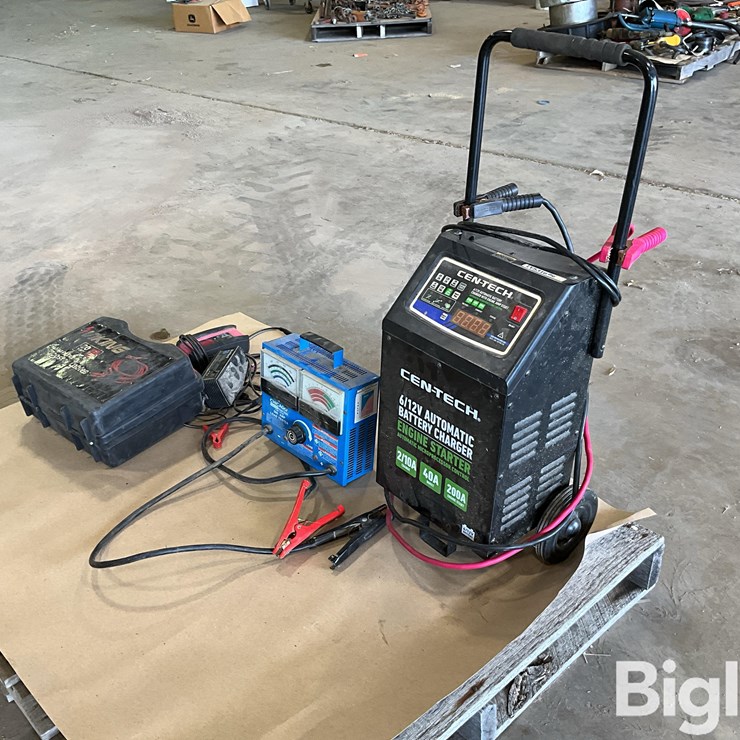 Battery Chargers & Load Tester