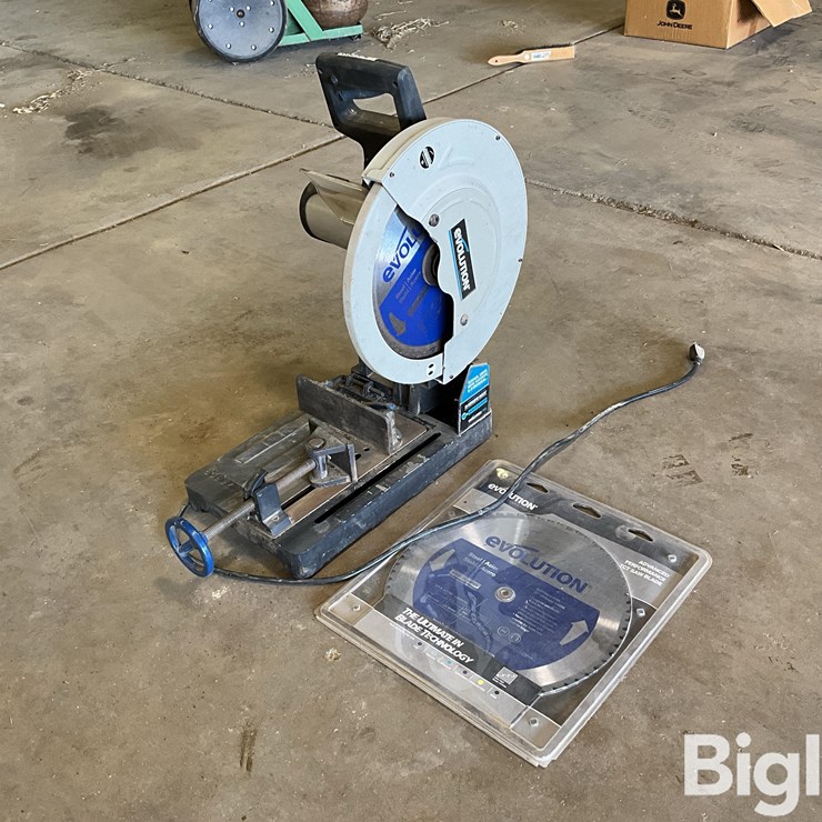 Evolution Chop Saw & Spare Blade