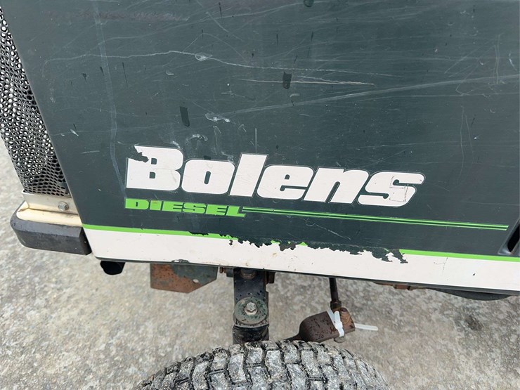 bolens-diesel-lawn-tractor-with-50”-mower-deck,-48”-blower-and-box-of-attachments-image-9