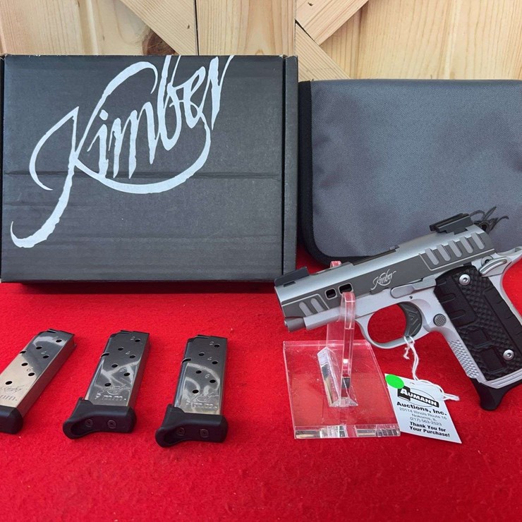 Kimber Micro 9 Rapide Semi-Auto Pistol 9mm