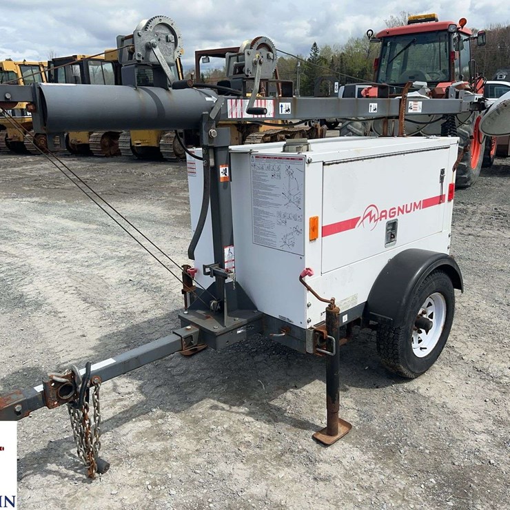 Magnum Portable Construction Light Trailer