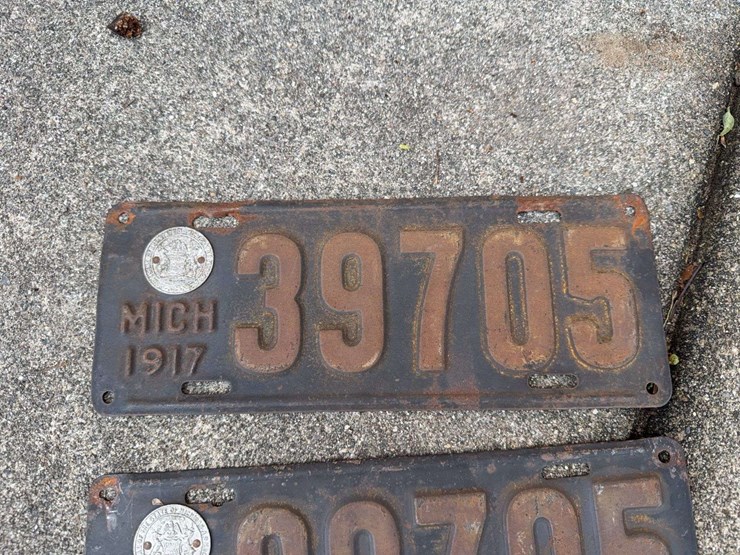matching-michigan-license-plates---1917-image-2