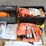 lot-of-chain-saw-parts:-new-chain-saw-bars,-chain-saw-files,-safety-chaps-&-helments-image-2