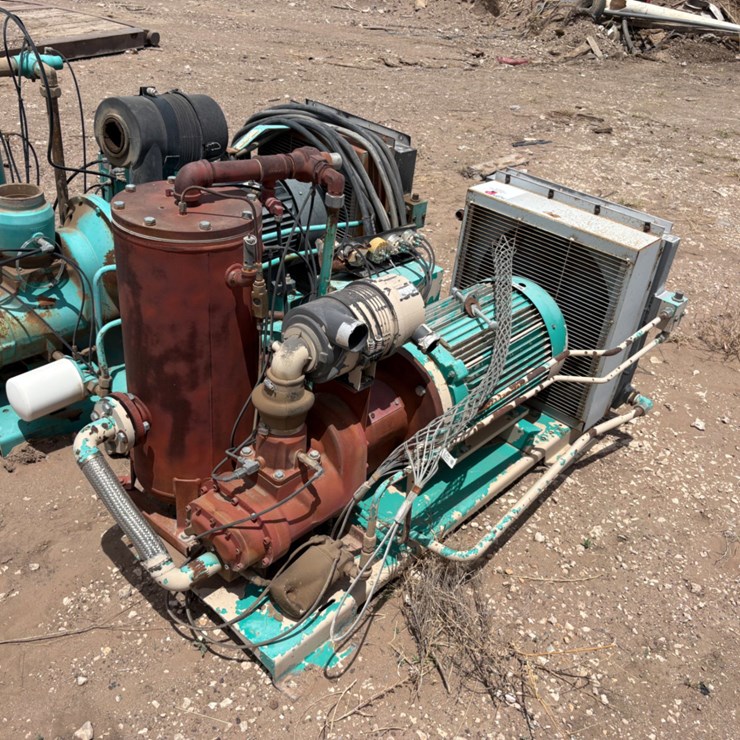 (2) Sullivan palatek DG-series rotary screw air compressors