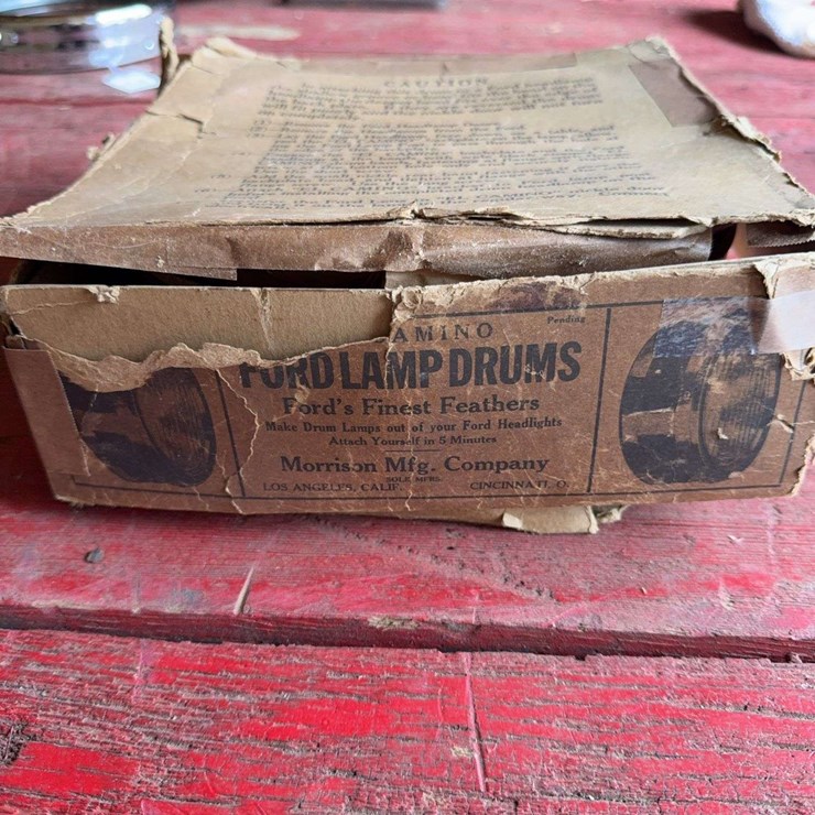 Ford Lamp Drum New Old Stock