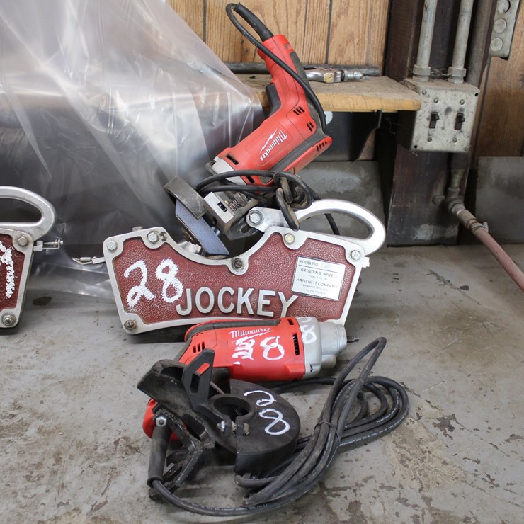 JOCKEY GRINDER MODEL 15 W/ EXTRA MOTOR