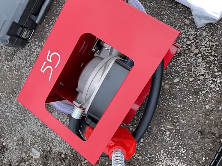 new-12v-diesel-fuel-pump-w/-flow-meter-new-support-equipment-image-1
