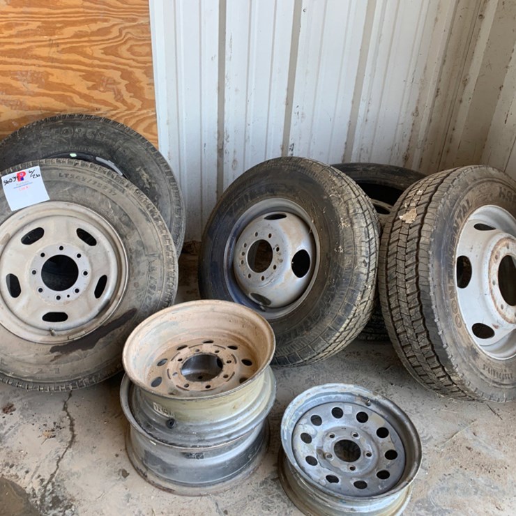 6 Tires and 4 Rims