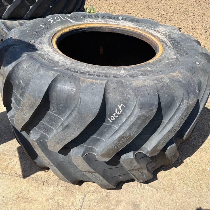 1-Trelleborg 750/50R26 Tires