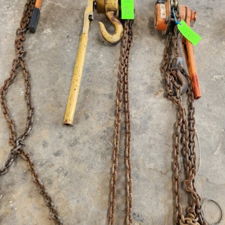 Ratcheting Chain Hoist