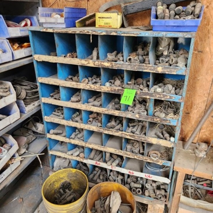 Hardware Bin & Contents & Buckets