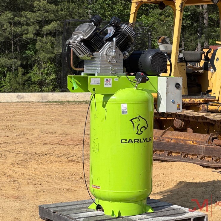 UNUSED CARLYLE 80 GALLON ELECTRIC AIR COMPRESSOR