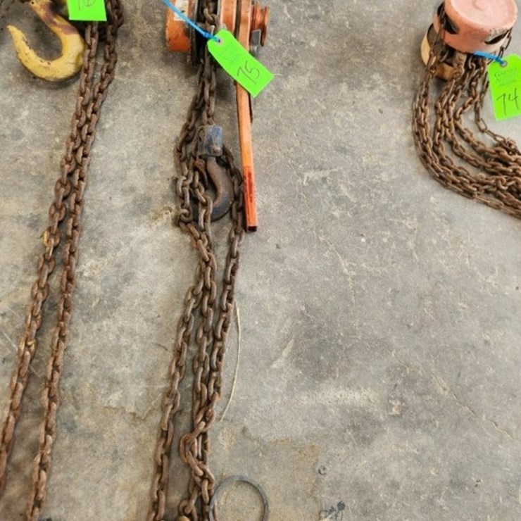 Ratcheting Chain Hoist