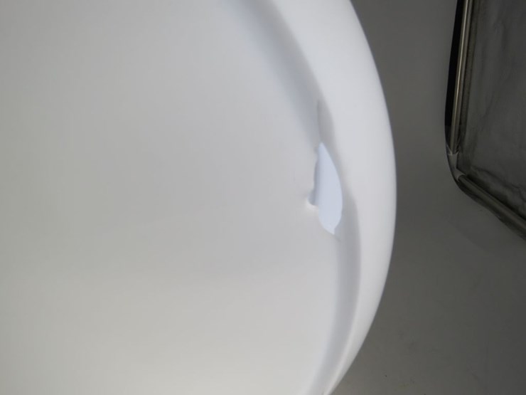 milk-glass-gas-pump-globe-with-no-faces-image-5