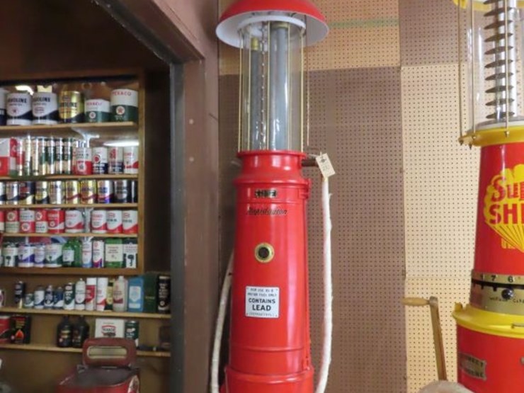 restored-rapidayton-upright-visible-10-gallon-gas-pump-with-red-crown-globe-image-5