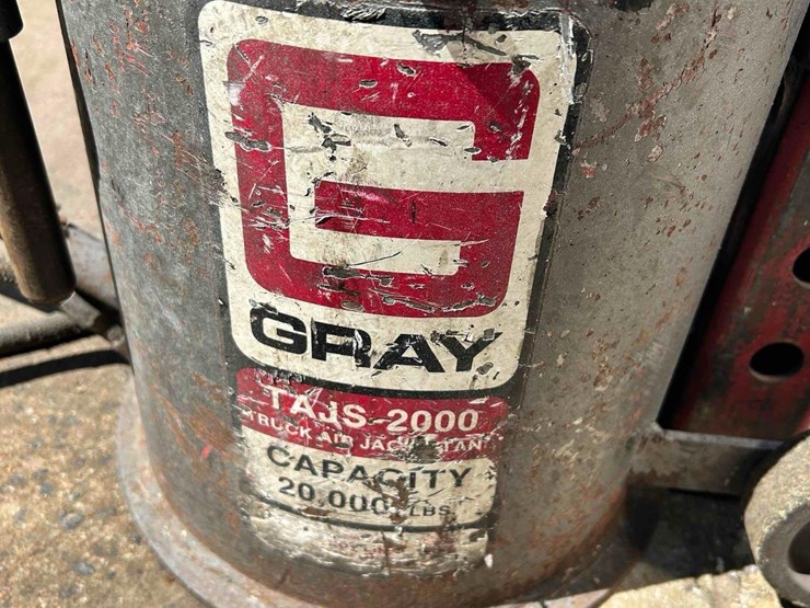 qty-(2)-gray-tajs-2000-hydraulic-jack-stands-image-2