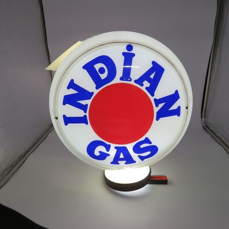 Indian Gas Pump Globe
