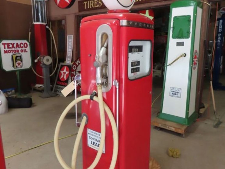 tokheim-double-sided-restored-computing-gas-pump-with-texaco-globe-image-8