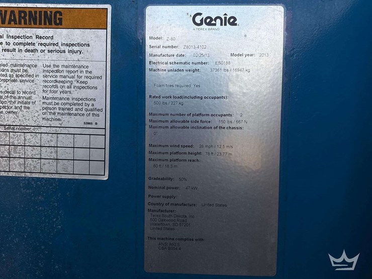 2013-genie-z-80-80ft-4x4-articulating-boom-lift-image-6