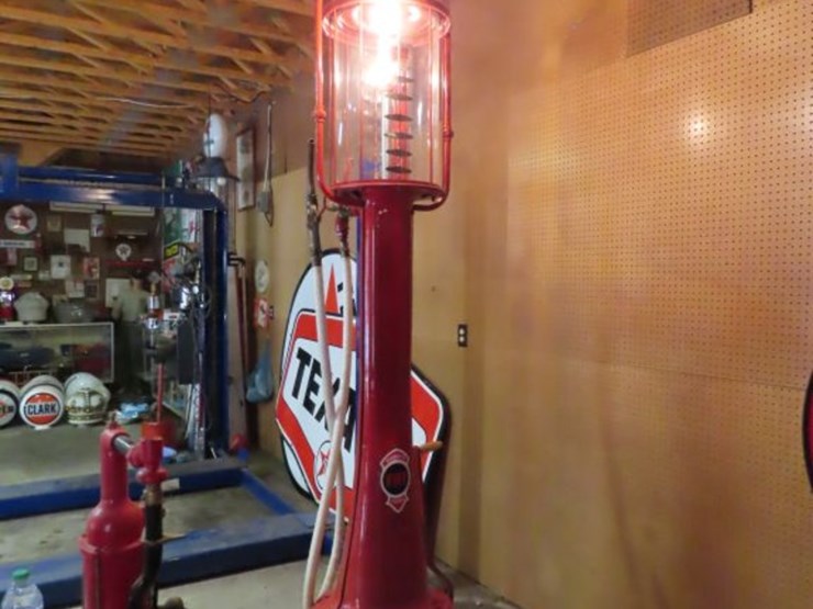 fry-"mae-west"-upright-visible-gas-pump-with-rare-texaco-ethyl-globe-image-10