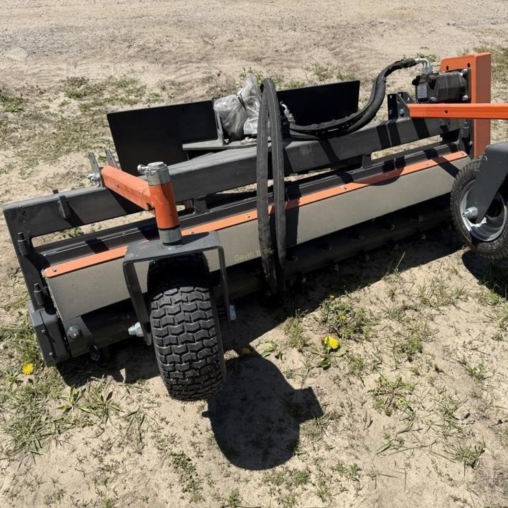 Universal Attach 6' Power Rake