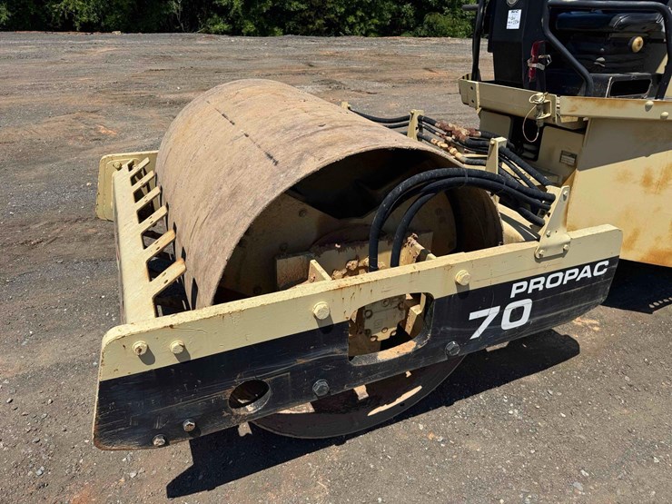 1999-ingersoll-rand-sd070d-pro-pac-66in-smooth-drum-roller-image-9