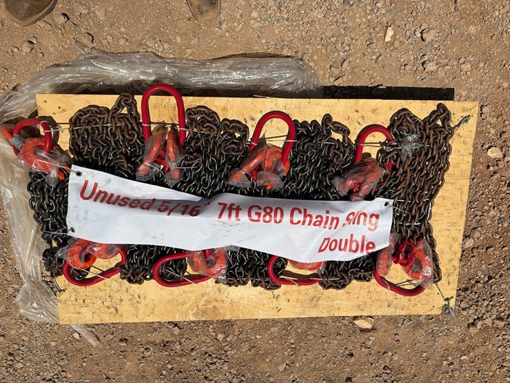 unused-5/16"-7ft-g80-chain-sling-double-image-1