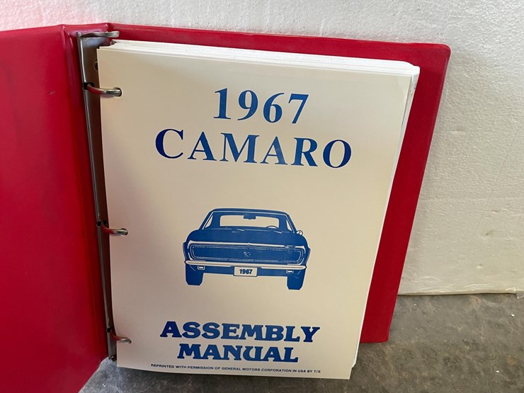 #5408-•-1967-and-1970-camaro-assembly-manuals-(las-cruces,-nm)-image-2